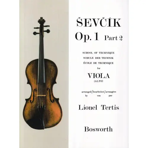 School Of Technique for viola op.1 - parte 2