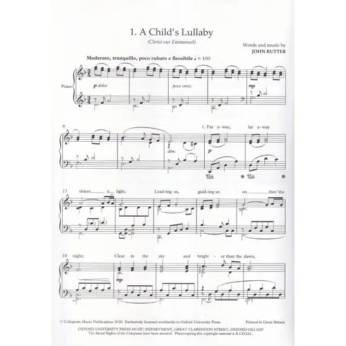 The John Rutter Christmas Piano Album
