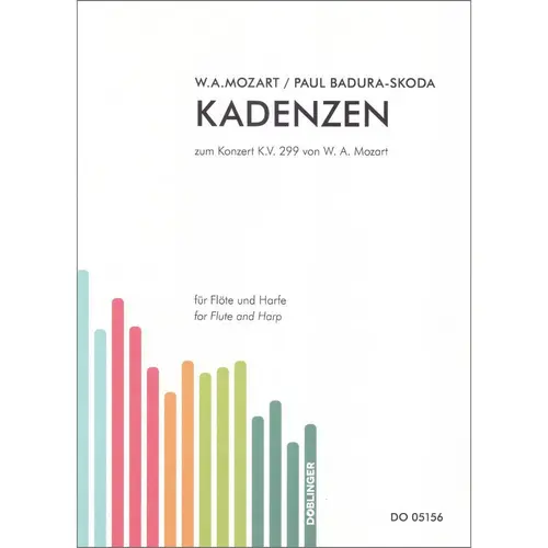 Kadenzen zum Konzert K.V.299 von W.A.Mozart for flute and Harp