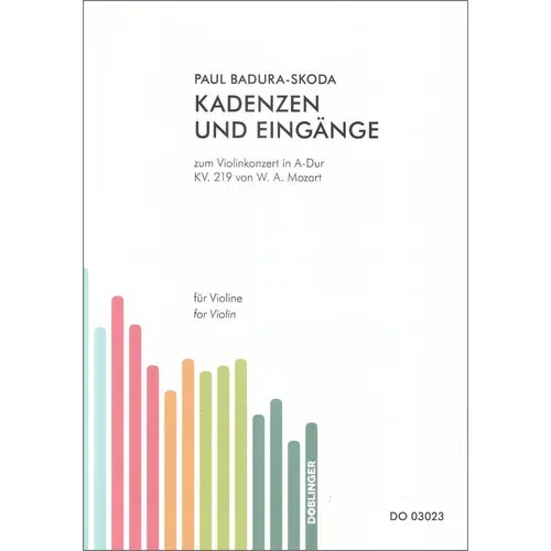 Kadenzen und Eingance zum Violinkonzert A-Dur Kv.219