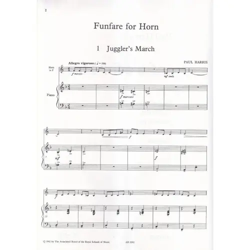 Funfare For Horn