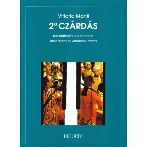2A Czardas Per Clarinetto In Sib E Pianoforte