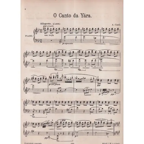 O Canto Da Yara  - Lendas Brasileiras N.1  (Edição Antiga)