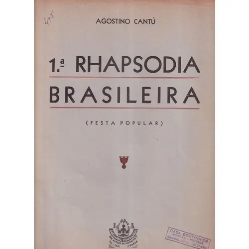 1.a Rhapsodia brasileira (Festa popular) para piano