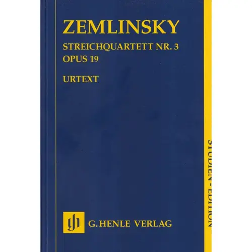 String Quartet no.3 op.19 - Study score