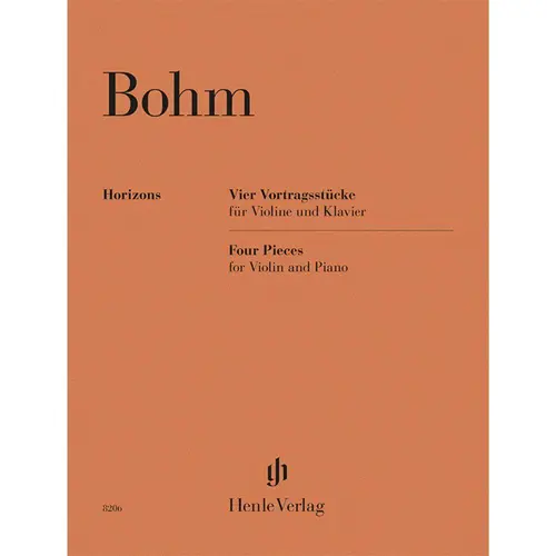 Four Pieces for Violin and Piano