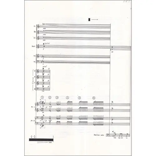 Ritual da palavra - full score