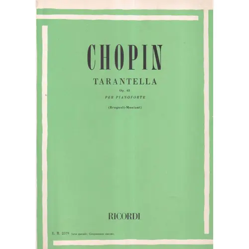 Tarantella Op.43 per pianoforte