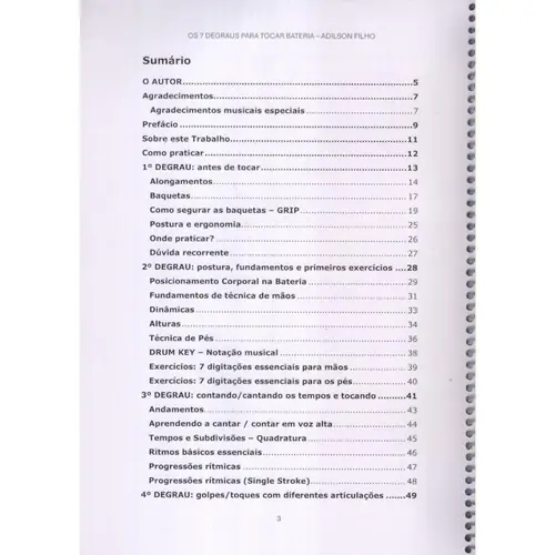 Os 7 Degraus para Tocar Bateria - Guia para estudantes e professores