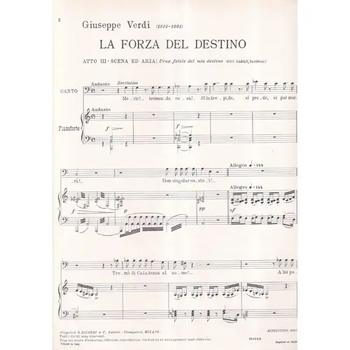 La Forza Del Destino -Urna Fatale