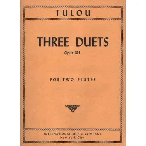 Three Duets for two flutes - Op.104