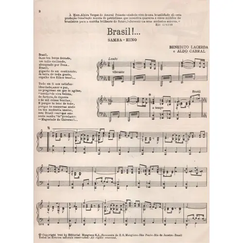 Brasil - Samba-Hino