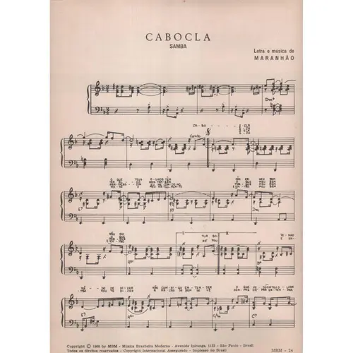 Cabocla - samba
