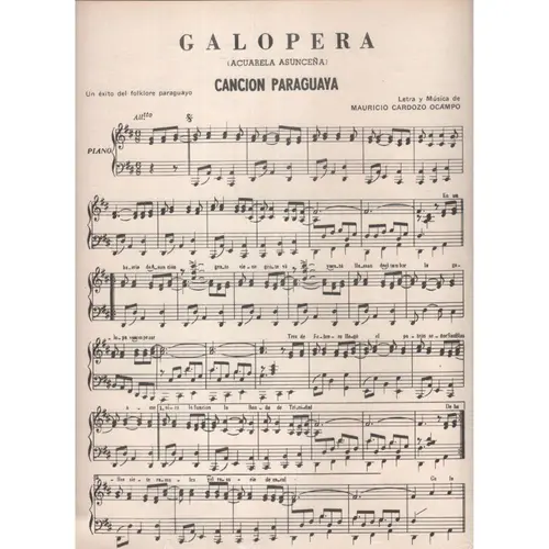 Galopera - Canção Paraguaya