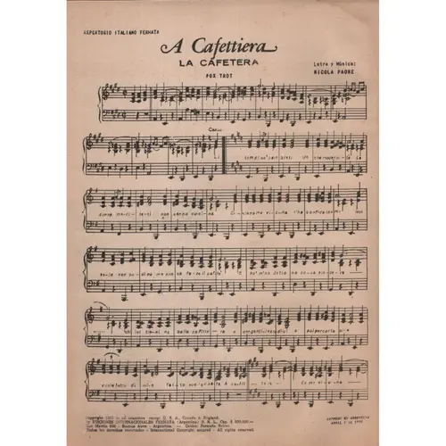 A Cafettiera (La Cafetera)