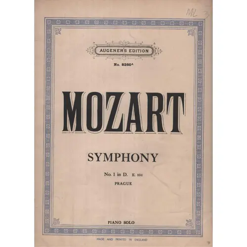 Symphony N.1 in D K.504
