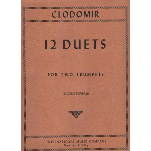 12 Duets for two trumpets