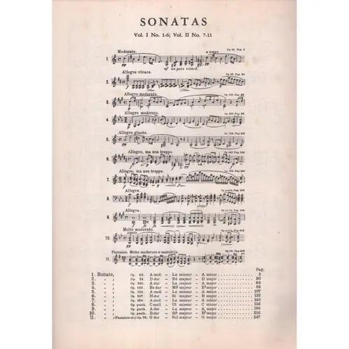 Sonatas for piano vol. 2