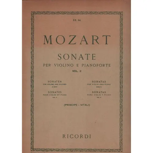 Sonate Per Violino.. Vol.II