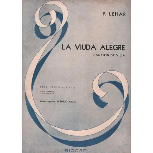 La Viuda Alegre -Cancion De3 Vilia  (Edição Antiga)