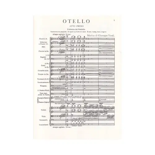 Otello in full score