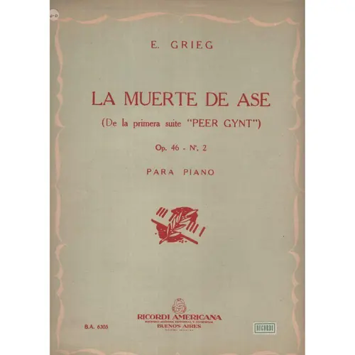 A Morte Do Asno Op.46 N.2