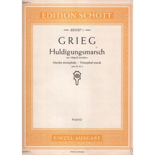Huldigungsmarsch - Op.56 N.3