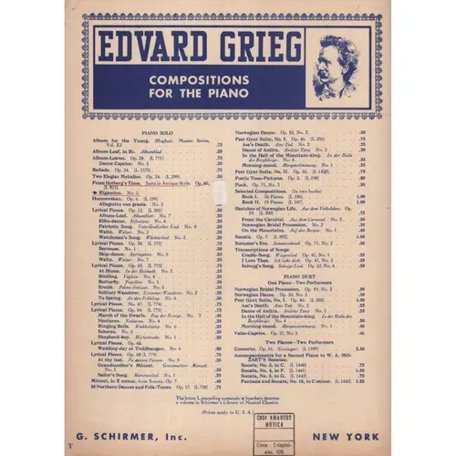 Rigaudon - N.5 Da Holberg´S Time  (Edição Antiga)