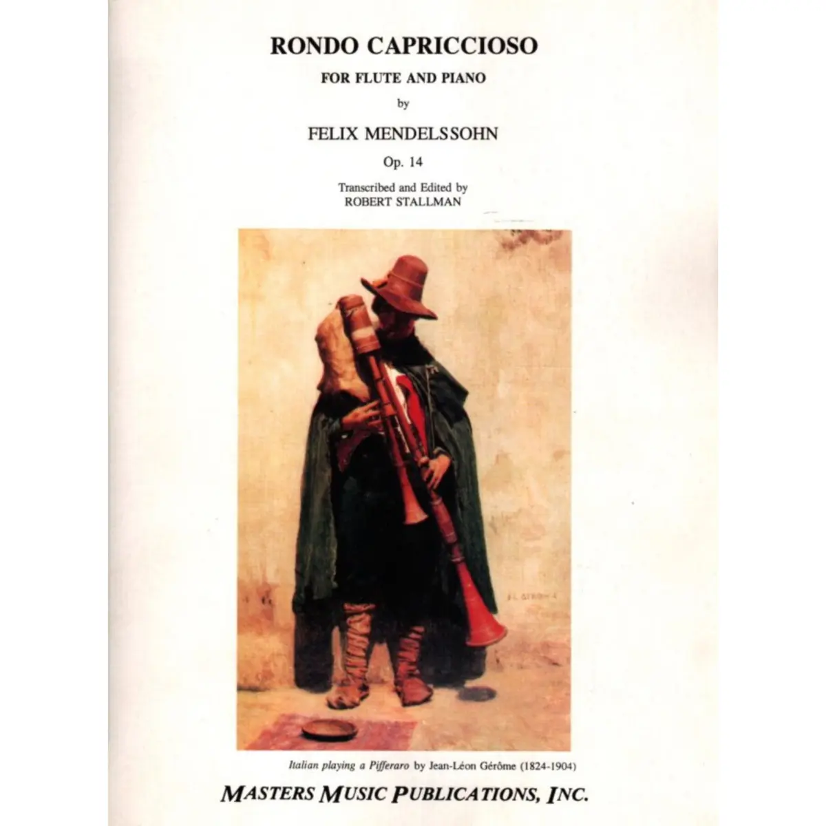 Rondo Capriccioso Op.14 For Flute And Piano