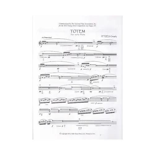 Totem For Solo Flute