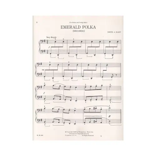 Emerald Polka for piano