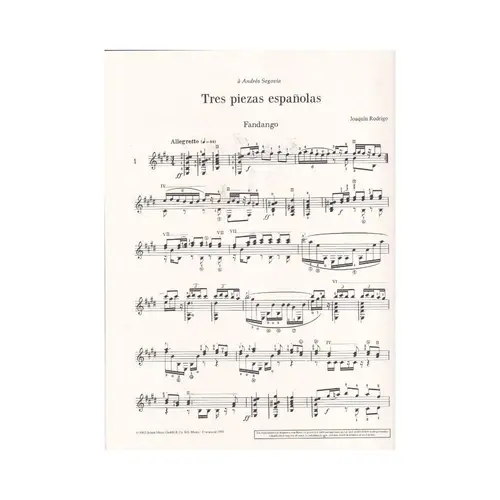 Tres Piezas Espanolas