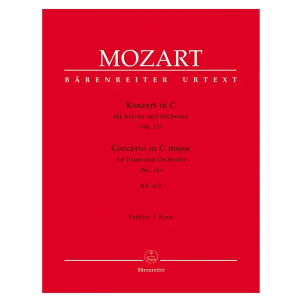 Concerto for Piano and Orchestra no. 21 in C major KV 467