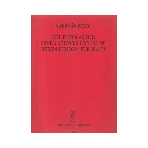 Seven Studies For Flute