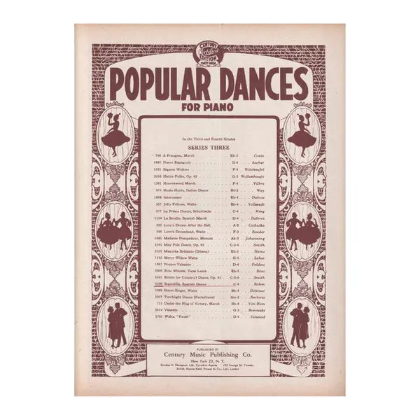 Seguidilla - Spanish Dance - Op.327 N.14 (Ed.Antiga)