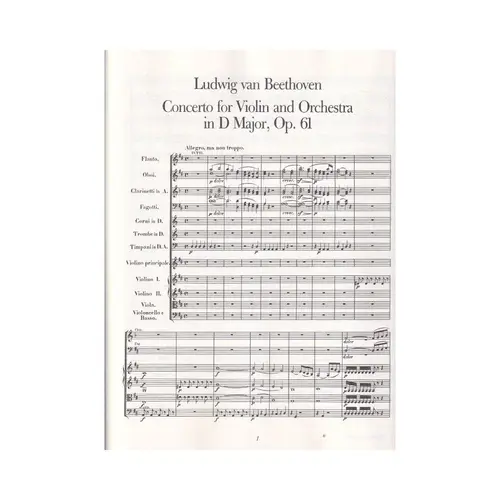 Great Romantic Violin Concertos In Full Score