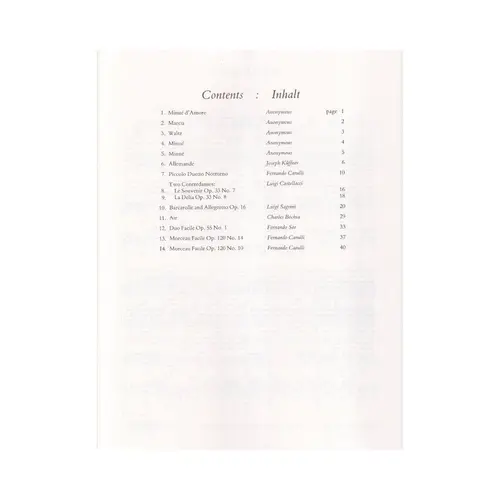 First Repertoire For Two Guitars