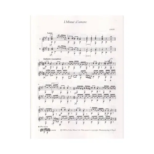 First Repertoire For Two Guitars