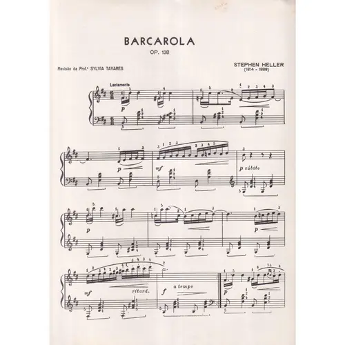Barcarola - Op.138
