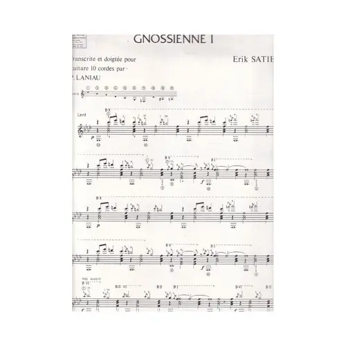 Gnossiennes N.1, 2, 3, 4 / Gymnopedie N.1