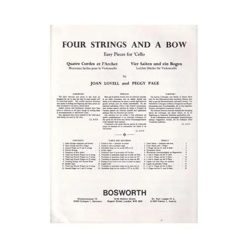 Four Strings And A Bow - Vol.1