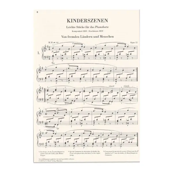 Kinderszenen - Op.15 - Urtext