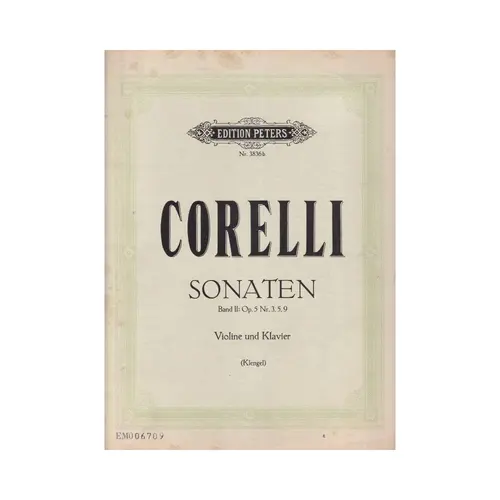 Sonaten Vol.II -Op.5 (N.3,5,9)