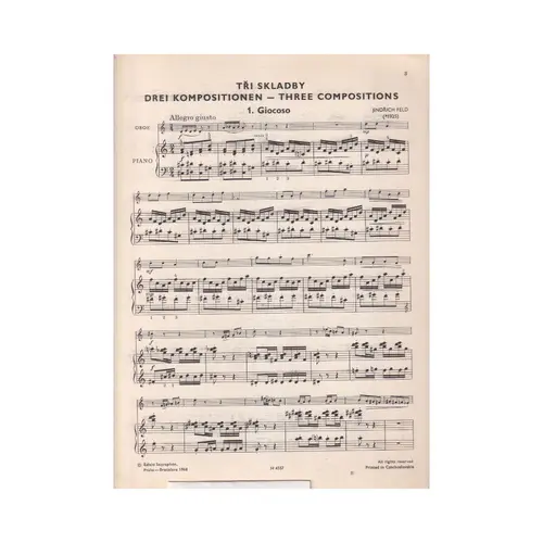 Tri Skladby (Tres Composicoes)