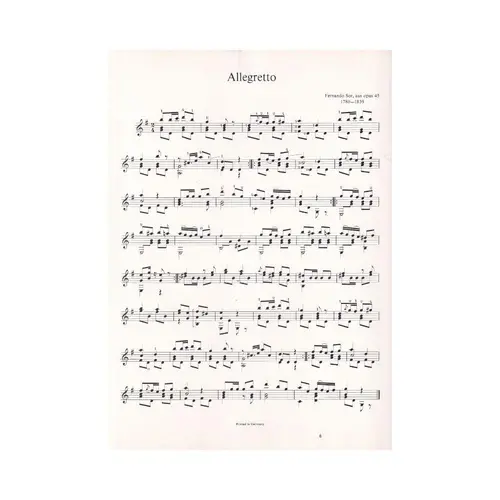 Allegretto / Walzer - aus op.45