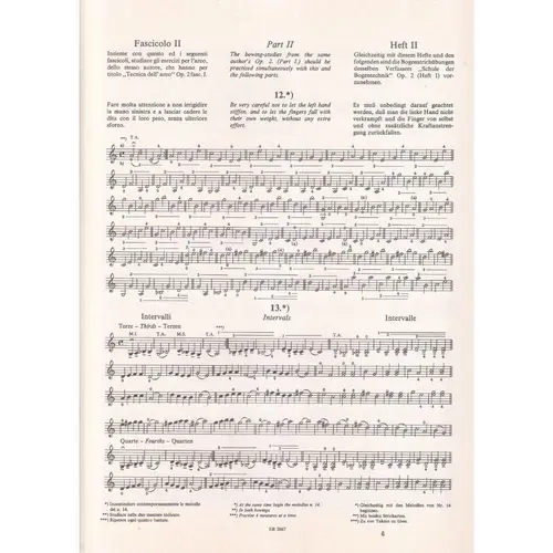 Método Di Violino Per Principianti - Op.6 n.2