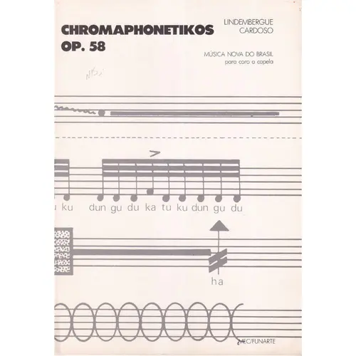 Chromaphonetikos - Op.58 para coro a capela
