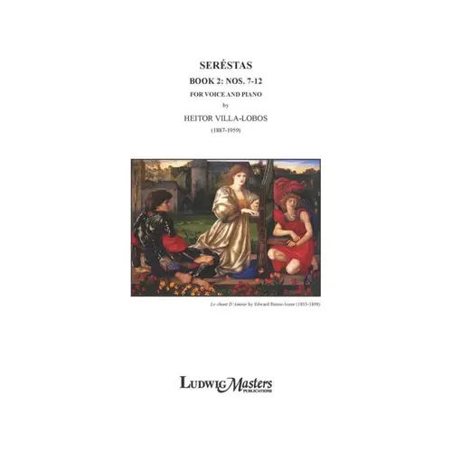 Serestas Book 2 - Ns.7 A 12 For Voice And Piano