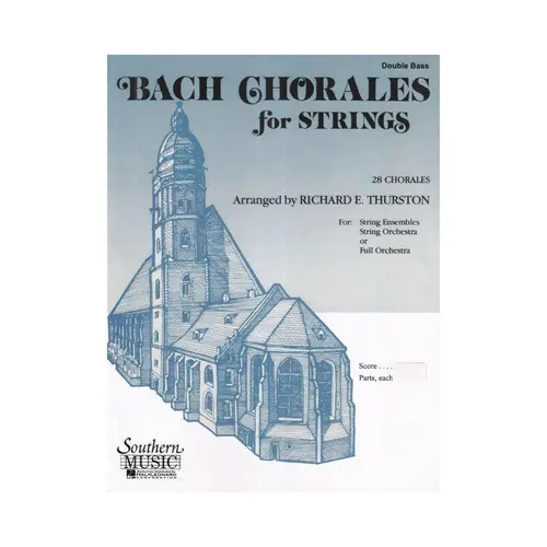 Bach Chorales For Strings (28 Chorales) - Double Bass