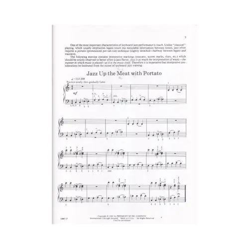 Further Experiences With The Elements Jazz